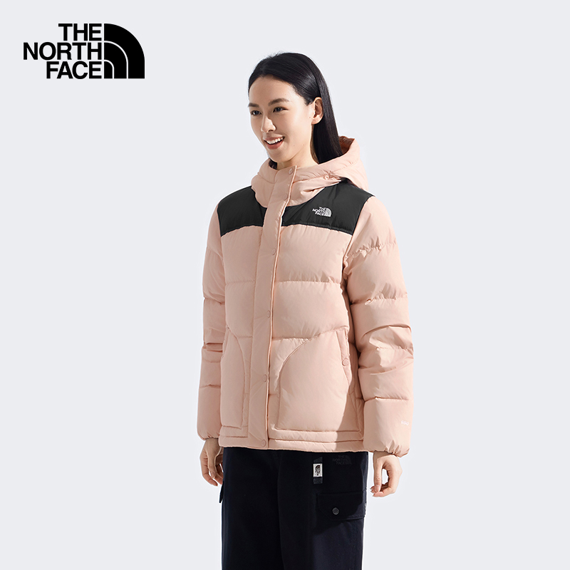 北面防风防泼水羽绒服女