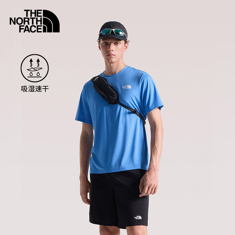 TheNorthFace北面短袖男26春夏新款户外徒步速干吸湿排汗T恤8DG6图片