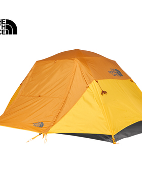 TheNorthFace北面三人帐篷春夏户外防泼水防风露营徒步四季帐52VJ