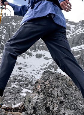 TheNorthFace北面加绒软壳长裤男25秋冬户外弹力防泼水保暖裤8DXC