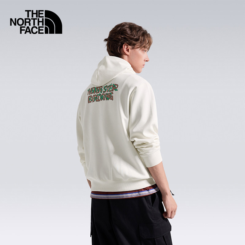 TheNorthFace北面卫衣男26秋冬户外舒适帽衫连帽打底套头衫8JKN