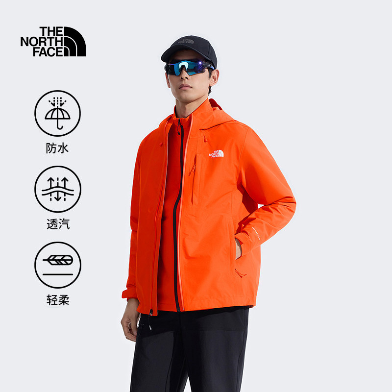 TheNorthFace北面硬壳冲锋衣男26春夏户外徒步登山防风防水外套图片