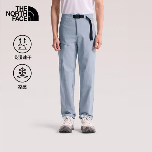 北面男速干凉感直筒登山裤