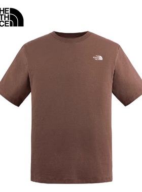 TheNorthFace北面纯棉短袖T恤情侣款25春夏户外休闲圆领半袖8DEV