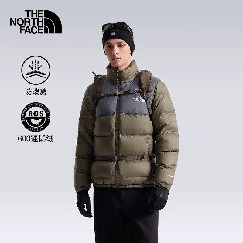 TheNorthFace北面羽绒服男26秋冬户外鹅绒保暖防泼水立领外套8M47