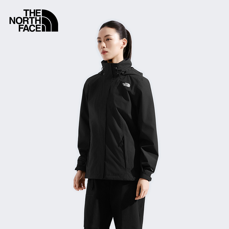 TheNorthFace北面硬壳冲锋衣女2025秋冬户外防风防水透气外套8GGF