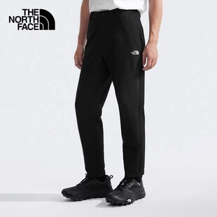 83OQ 户外徒步防泼水加绒软壳裤 TheNorthFace北面防风裤 男秋冬款