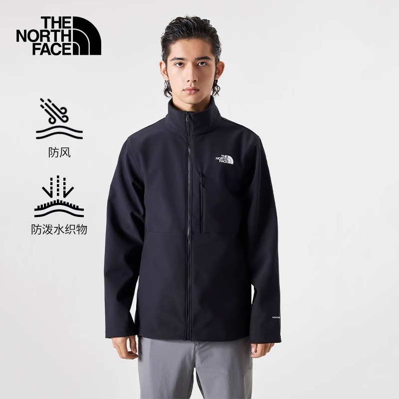 TheNorthFace北面软壳衣男24春夏户外防风防泼水保暖带绒外套83TE 户外/登山/野营/旅行用品 软壳衣 原图主图