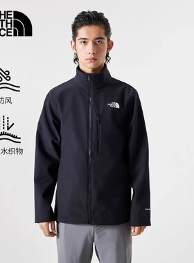 TheNorthFace北面软壳衣男春秋户外运动防风防泼水保暖外套83TE