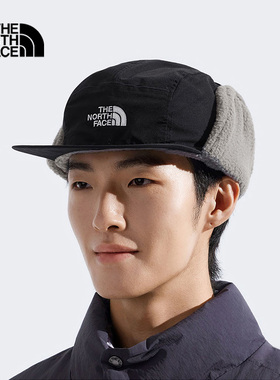 TheNorthFace北面运动帽男女同款2025秋冬户外保暖护耳雷锋帽8CHU