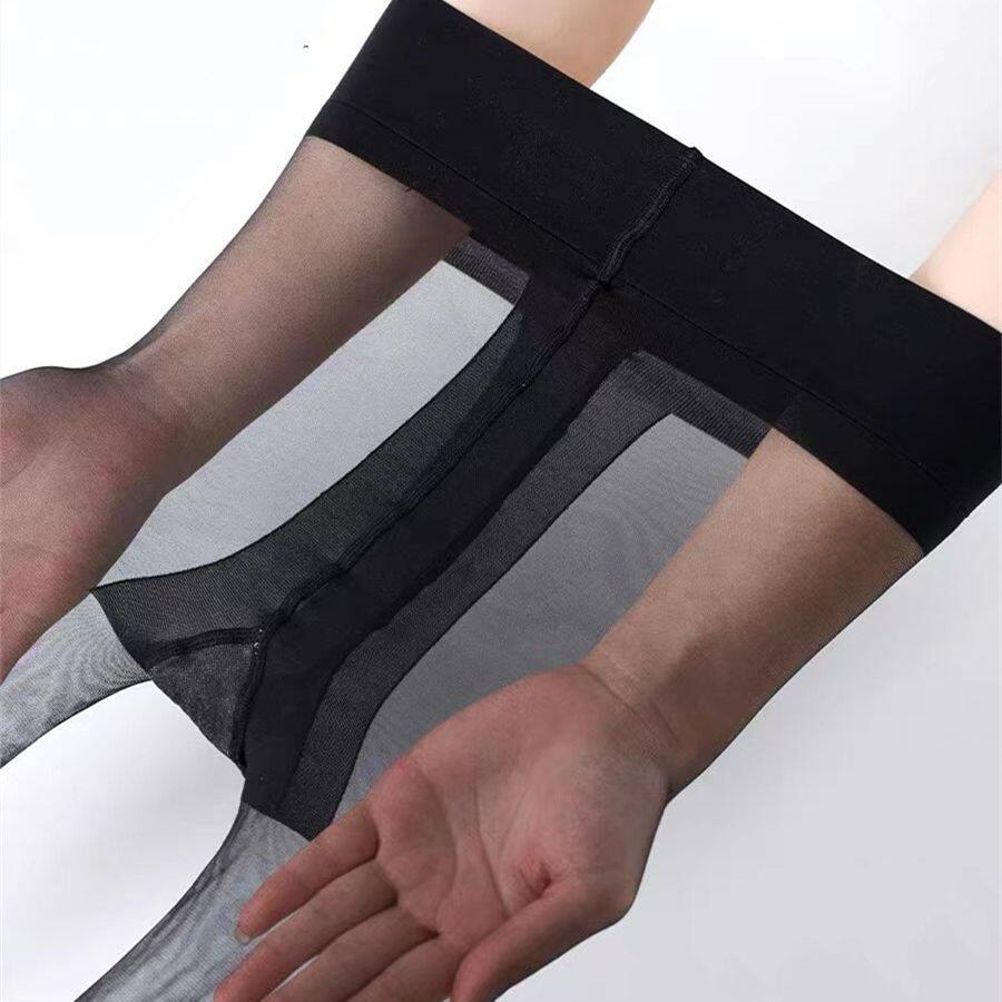 T档包芯丝薄款春秋丝袜女薄款黑丝肉色防脱丝性感黑jk网红ins