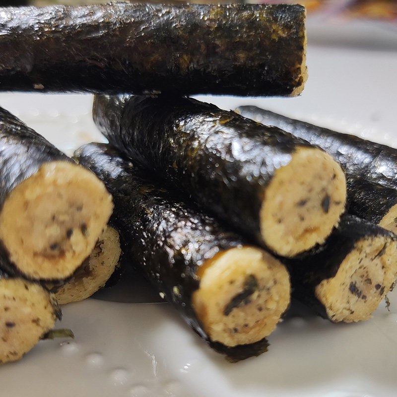 渔大叔海苔肉松夹心蛋卷儿童孕妇零食健康营养海苔夹心脆休闲食品