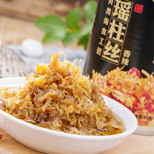 渔大叔瑶柱丝410g即食罐头大连特产海鲜零食干贝扇贝柱丝寿司日料