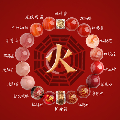 爆款平衡四神兽五行缺火