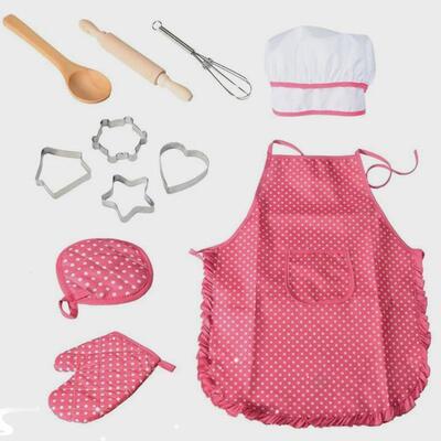 11Pcs Children Kitchen Baking Sets Cookie Mold Cooking Tool