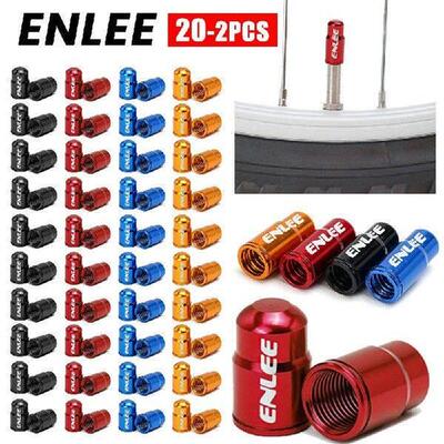 2pcs Bike Valve Caps Aluminum Alloy Bicycle Tire Wheel