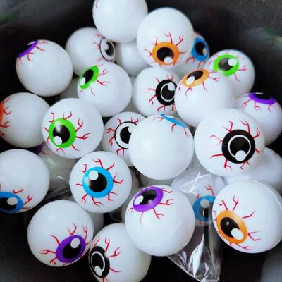 12pcs Halloween Eyeballs Artificial Horror Scary Eye Balls K