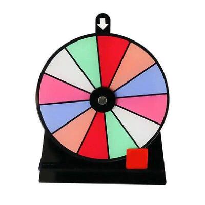Rotating Wheel Drinking Game for Adults with Base Stand
