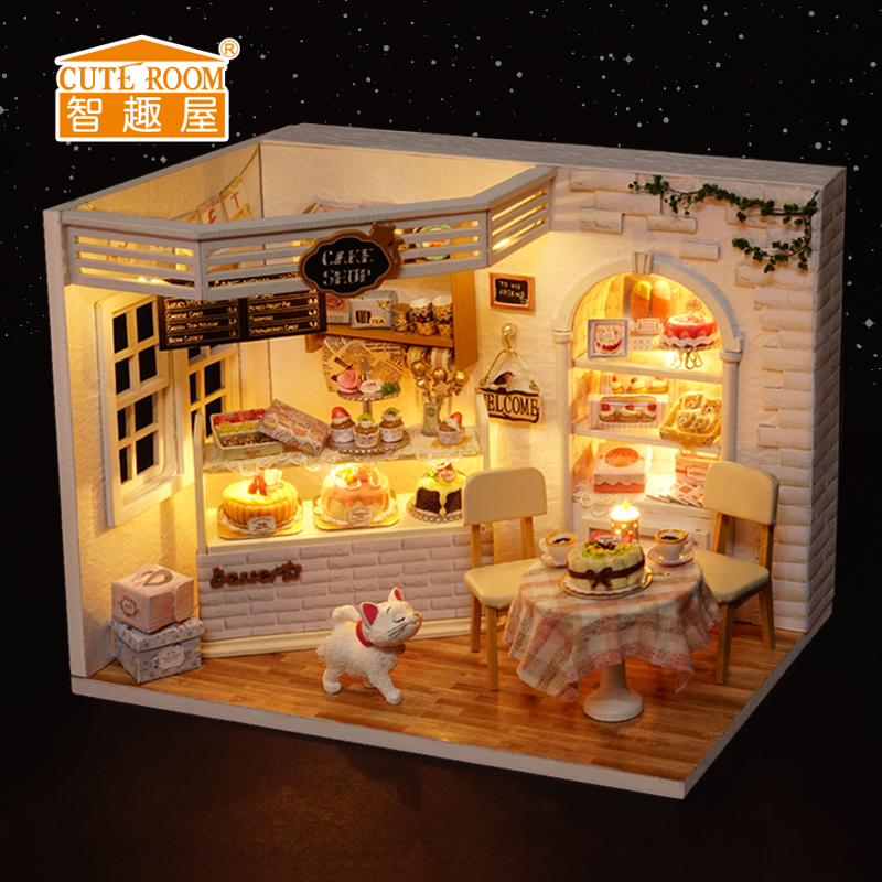 智趣屋diy小屋蛋糕日记手