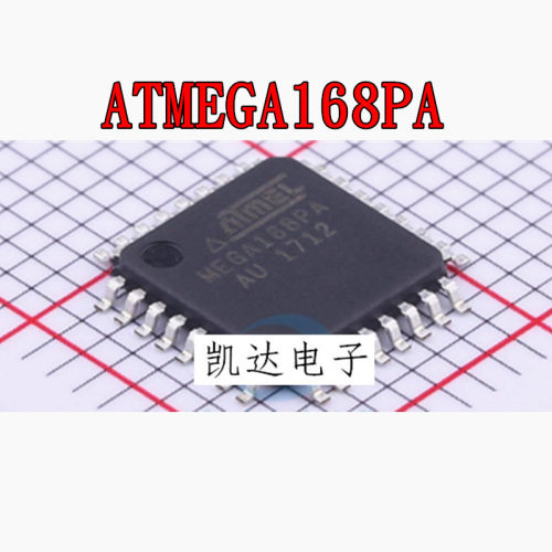ATMEGA168PA-AU  ATMEGA168 QFP32 闪存芯片 全新原装 数字隔离器
