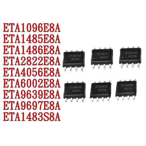 ETA1096E8A ETA1485 1486 ETA2822E8A ETA4056 ETA6002 9697 1483