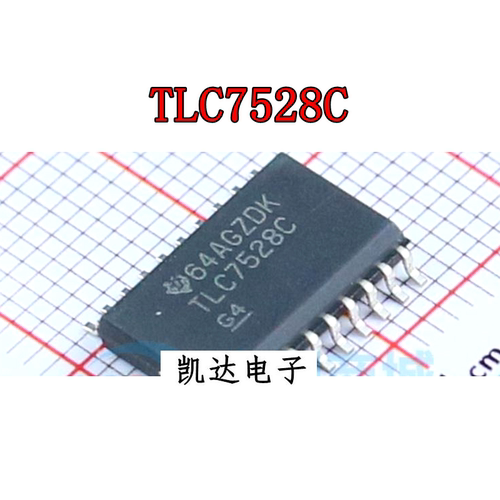 TLC7528 TLC7528C TLC7528CDWR TLC7528IDWR 贴片SOP20模数转换器