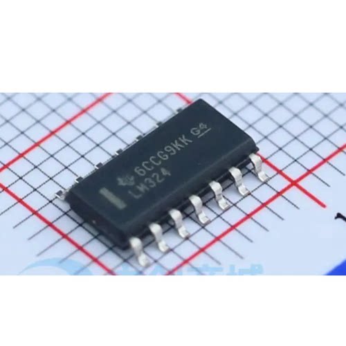 LM324DR LM324D LM324 贴片SOP14 运算放大器 全新