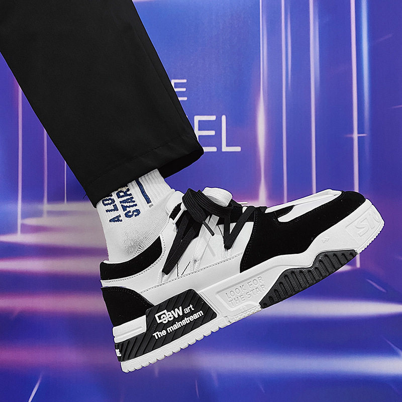 2023新款板鞋大头休闲森系原宿ulzzang男鞋潮XZ517-1XZ6625P55,男鞋休闲鞋,星座517-1