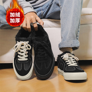 冬韩版低帮加绒学生运动休闲时尚INS板鞋潮男XZ517-1 XZ1565 P65图片
