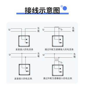 上海华东仪器仪表 6L2/6C2电流电压交直流仪表直通指针式频率功率