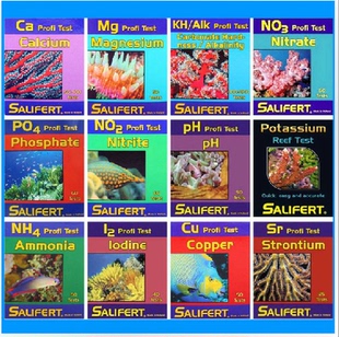 NO3 SR测试剂 PO4 NH3 荷兰Salifert莎利法沙利法海水PH
