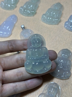 6.1 缅甸翡翠a货正装 观音晴底揭阳工57.6 37.4 七天 假一赔万