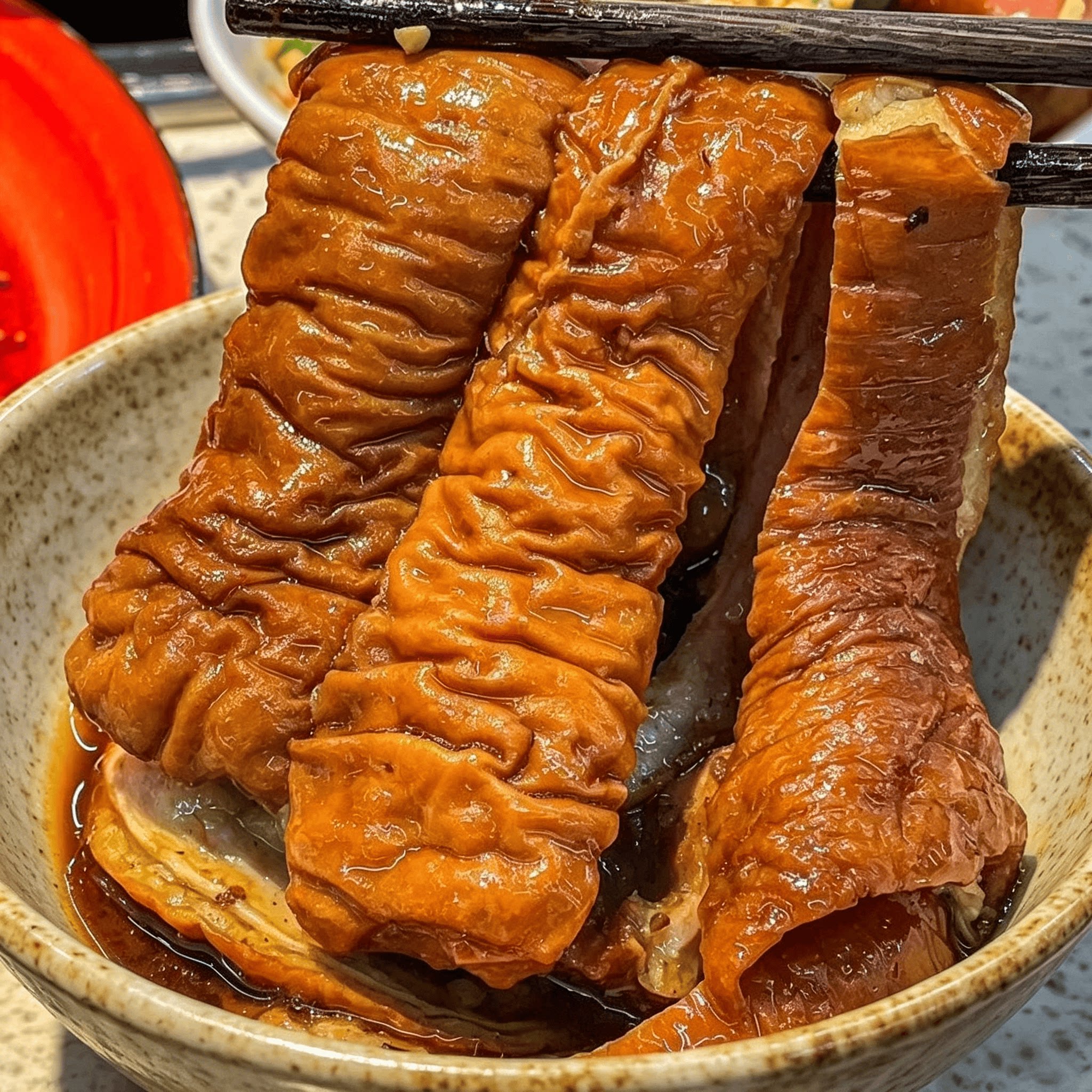 成都正宗红烧九转拉丝大肠头熟食