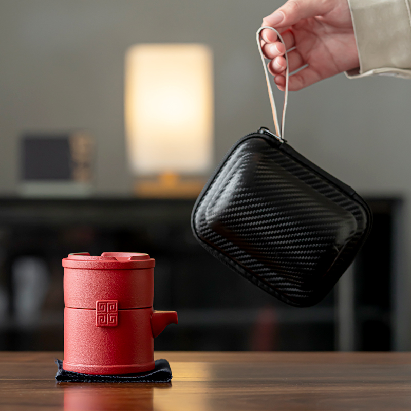 个人专用黑陶快客杯套装泡茶壶