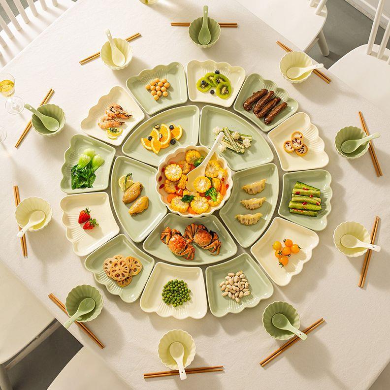 拼盘套装陶瓷碗碟盘子餐具套装礼盒家庭聚会家用高颜值菜盘组合盘