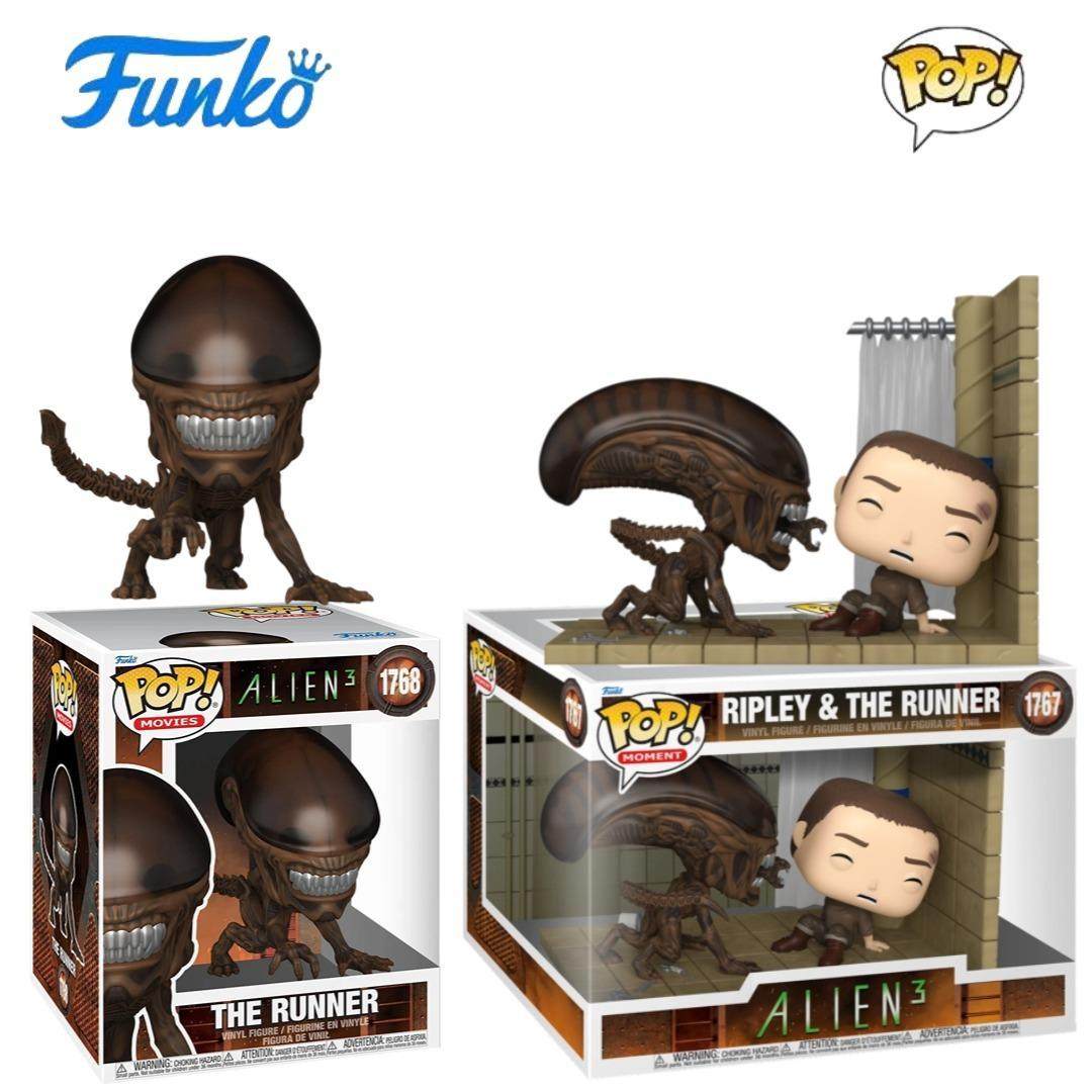 Funko POP 异形Alien 3公仔手办里普利与异形惊悚场景景品