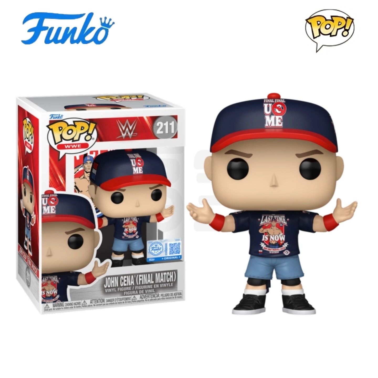 FunkoPOPWWEJohnCena手办