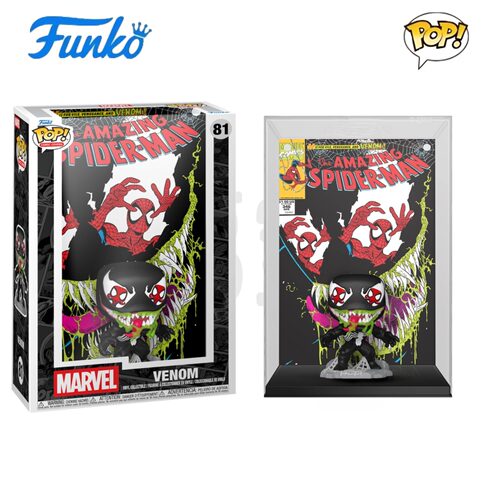 Funko POP 漫威Marvel 毒液Venom 漫画346期封面收藏盒手办摆件