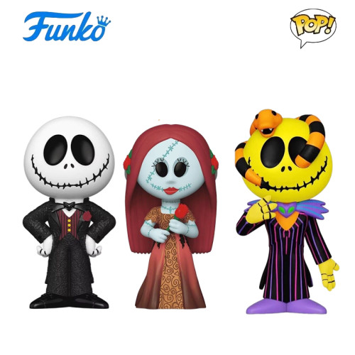 FUNKO圣诞夜惊魂杰克莎莉公仔
