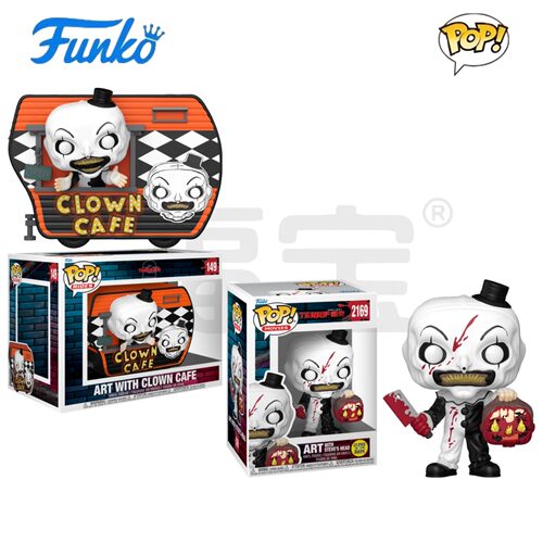 Funko POP 惊悚血腥断魂小丑Terrifier 2周边Art公仔手办摆件