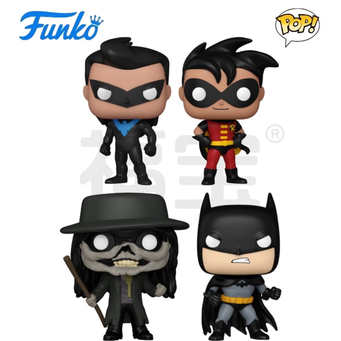 Funko POP 蝙蝠侠新冒险The New Batman Adventures罗宾夜翼手办