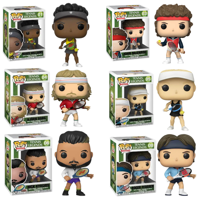 Funko POP 网球Tennis 维纳斯 比约恩 阿曼达 尼克 约翰公仔手办