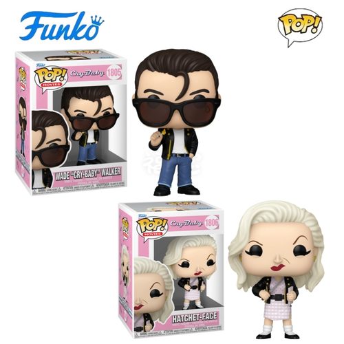 Funko POP 哭泣宝贝Cry-Baby周边德普 Hatchet-Face公仔手办