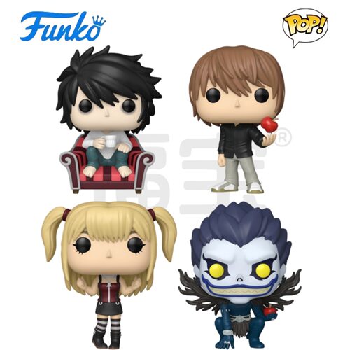Funko POP死亡笔记Death Note周边琉克 夜神月 L弥海砂公仔手办