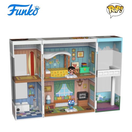 Funko Bitty星际宝贝Lilo & Stitch史迪奇与莉罗迷你场景手办摆件