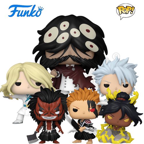 Funko POP 死神千年血战篇Bleach周边黑崎一护夜一冬狮郎公仔手办