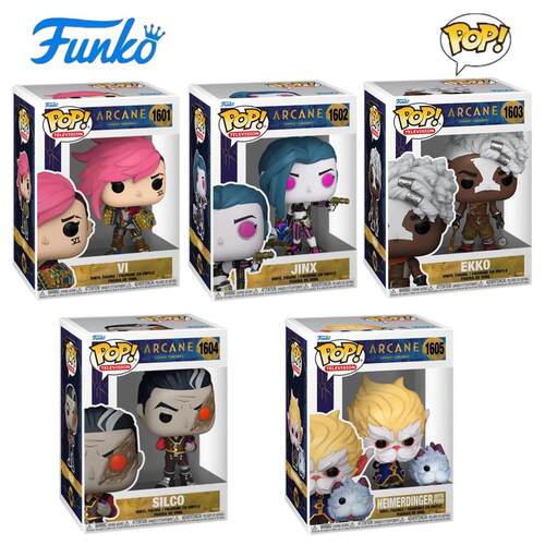 Funko POP英雄联盟双城之战League of Legends金克丝海默丁格