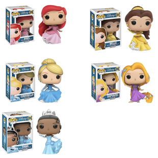 Funko POP迪士尼Disney爱丽儿蒂安娜宝嘉康蒂乐佩长发公主公仔