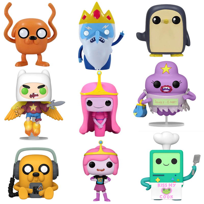 funko pop探险活宝adventure time阿宝老皮泡泡糖公主冰霸王哔莫