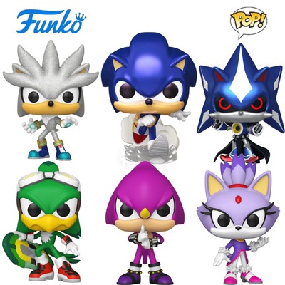 Funko POP索尼克Sonic The Hedgehog周边艾斯皮欧 布蕾兹杰特手办